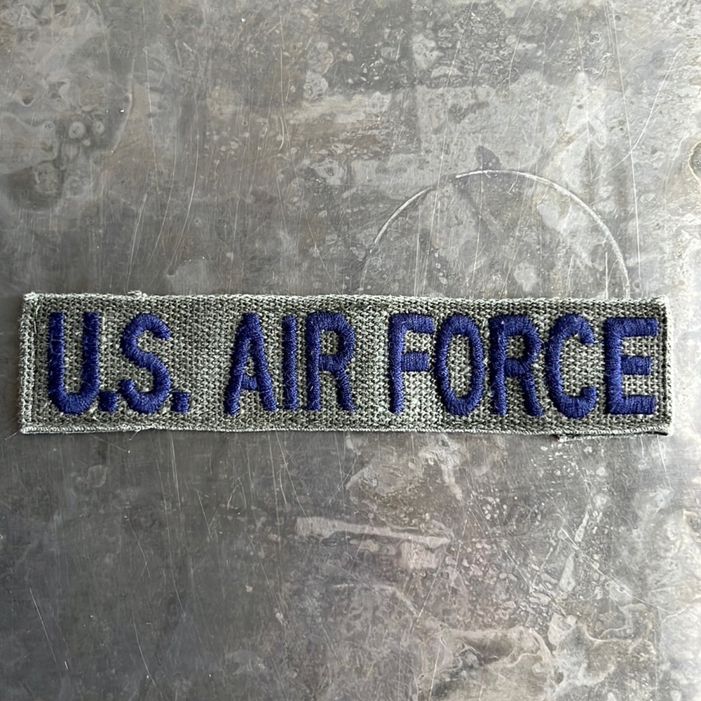 U.S. AIR FORCE embroidered tape patch - vintage